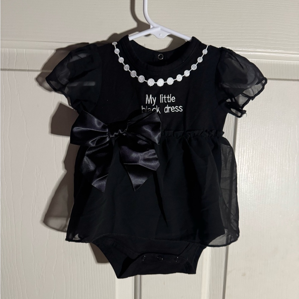 Stephan Baby brand my little black dress size 3 to 6 months